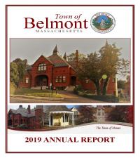 2019 Town of Belmont Annual Report